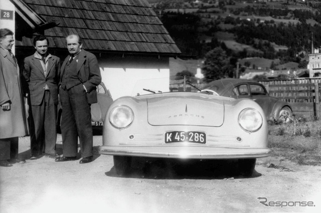 ポルシェのスポーツカー、75年の歴史の第1号…タイプ356“No.1”
