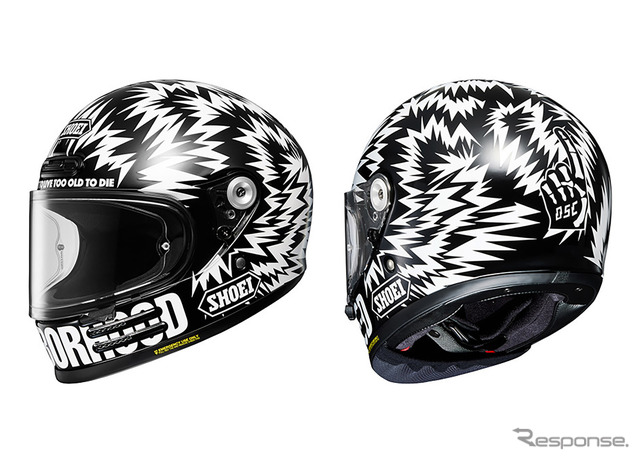 SHOEI グラムスター、クールなグラフィックモデル「NEIGHBORHOOD X DSC 