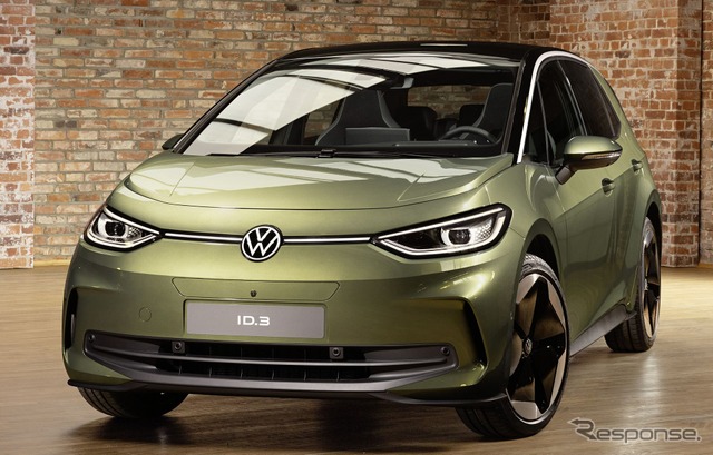 VW『ID.3』改良新型、内外装をアップデート…欧州発表
