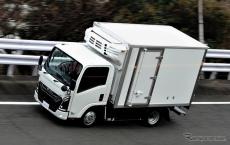 いすゞエルフに初めてBEVを設定、内外装デザインを刷新した新型発表
