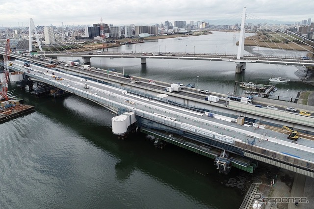 首都高羽田線、5月27日から6月10日まで終日通行止…高速大師橋架け替え工事