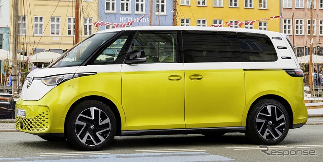 VWのEVミニバン『ID. Buzz』、3列シートのロング登場へ…今夏発表予定