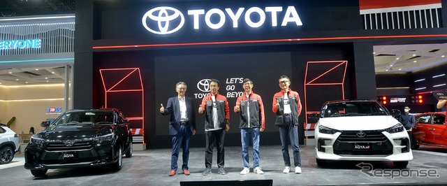「GRスポーツ」も選べるトヨタの新コンパクト、『アギア』新型…インドネシア発売