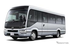 小型バス『日野リエッセII』も販売再開、トヨタ製「1GD-FTV」エンジンを搭載