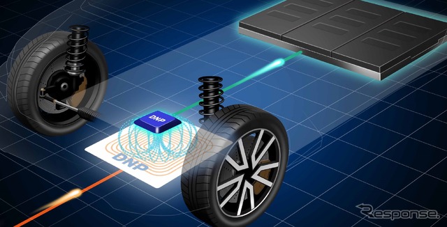 ワイヤレス充電の軽商用EVがナンバー取得、公道で走行試験を開始