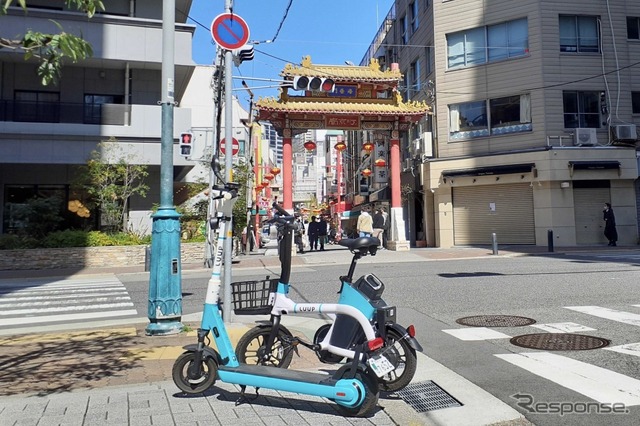 観光地・神戸で電動キックボードシェア、Luupがサービスを提供