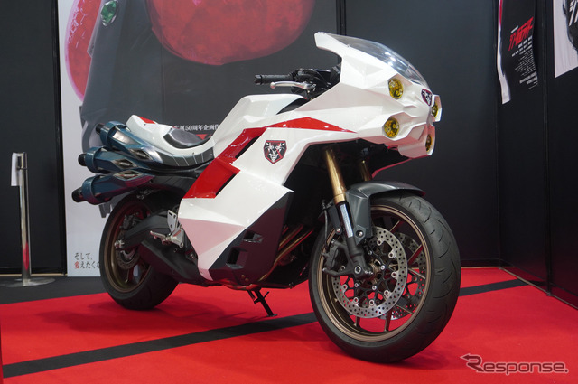 シン・仮面ライダー』サイクロン号が東京モーターサイクルショー2023に