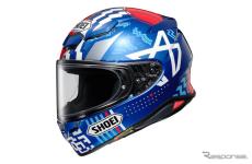 SHOEI ヘルメットにMotoGPジャンアントニオ選手のレプリカモデル