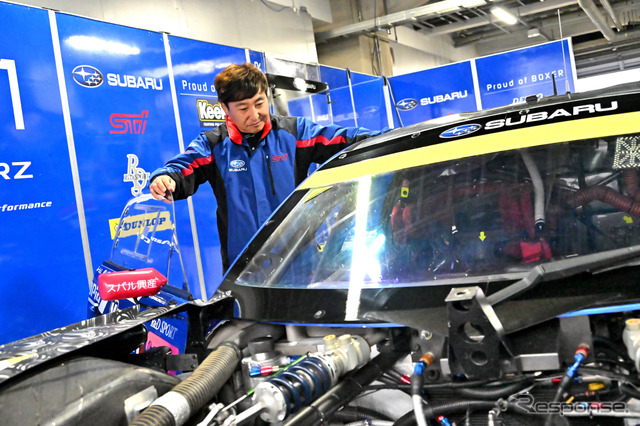 BRZに佐々木孝太が搭乗、9年ぶりの進化に驚く…SUPER GT公式テスト