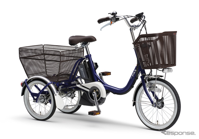 三輪電動アシスト自転車『PASワゴン』、新カラー採用の2023年モデルは6月発売