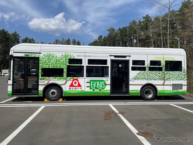 国内メーカー大型EV路線バスを富士急グループが導入…EVモーターズジャパン製