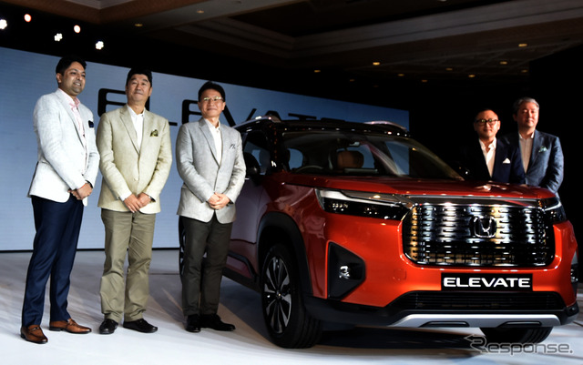 ホンダの新型グローバルSUV、『エレベイト』誕生…インドで発表