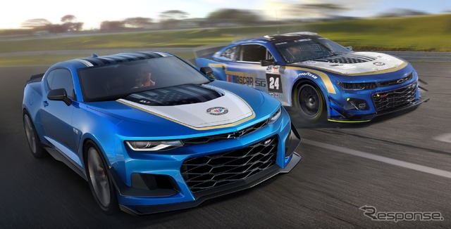 シボレー カマロ の高性能版「ZL1」、ルマン参戦マシンに着想を得た