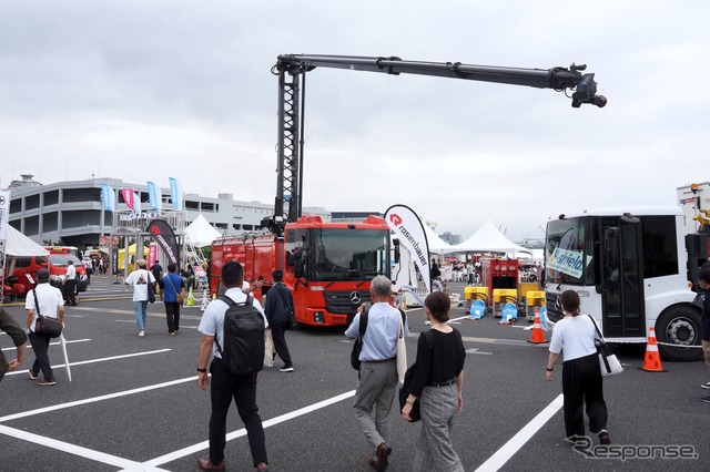 【東京国際消防防災展2023】最新の車両、EVや水素も…予想と教訓