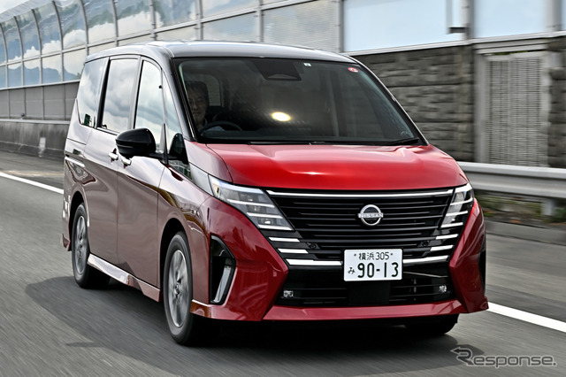 【日産 セレナ 新型試乗】ガソリン車と一線を画すe-POWER、ノアヴォクとの競争領域は…渡辺敏史