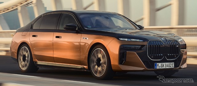 BMW i7 に頂点「M70」、660馬力ツインモーター搭載…グッドウッド2023出展へ