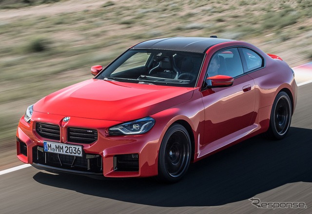 BMW『M2』新型、M3譲りの直6ツインターボは460馬力…グッドウッド2023出展へ