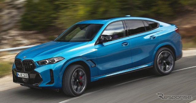 BMW『X6』改良新型、48Vマイルドハイブリッド＋ディーゼルの新グレード…8月欧州で追加へ