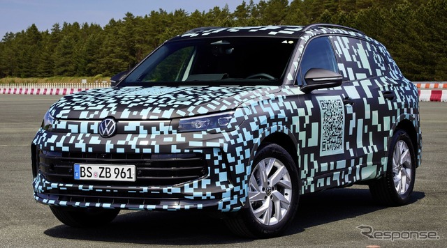 VW『ティグアン』次期型、PHEVは充電を高速化…デビューは今秋