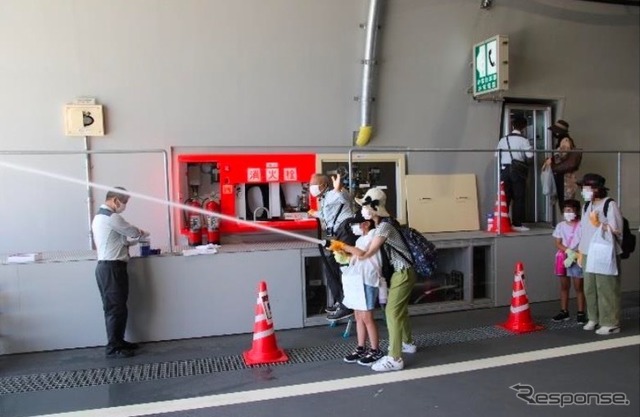 【夏休み】高速道路のトンネルで放水！ 群馬県高崎市で体験会