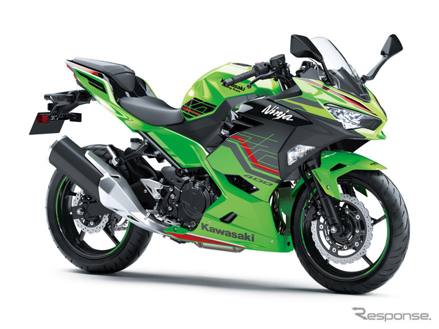 カワサキ Ninja 400、2024年モデル発売へ…カラー＆グラフィック変更