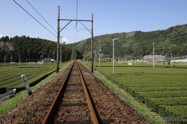 電車が来ないうちに…線路を歩くハイキング、トンネルも2カ所