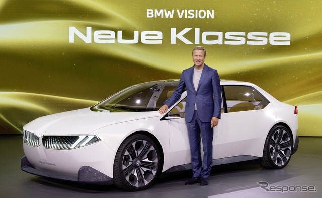 BMWが次世代EV『ノイエ・クラッセ』発表、新デザイン提示…IAAモビリティ2023