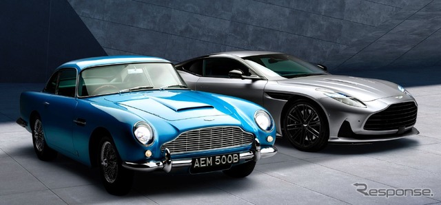 アストンマーティンの名車『DB5』が誕生60周年…血統は『DB12』に