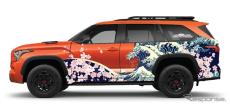 トヨタのハイブリッド大型SUV、女性だけ参加の米ラリー参戦予定…『セコイア』で