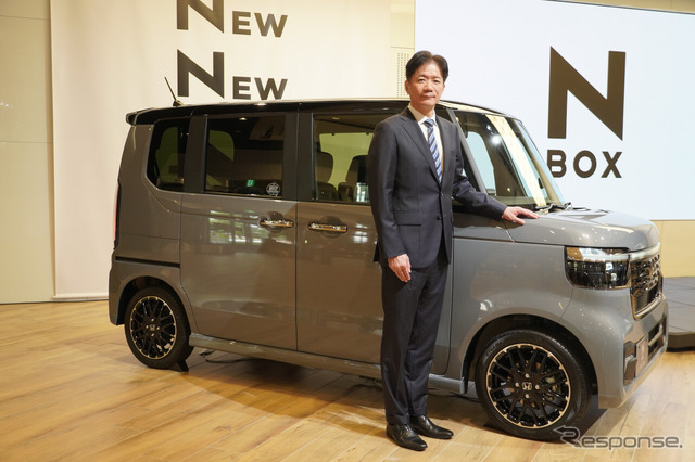 ホンダ N-BOX 新型発表、日本統括部長「しっかりナンバーワンを獲っていける」