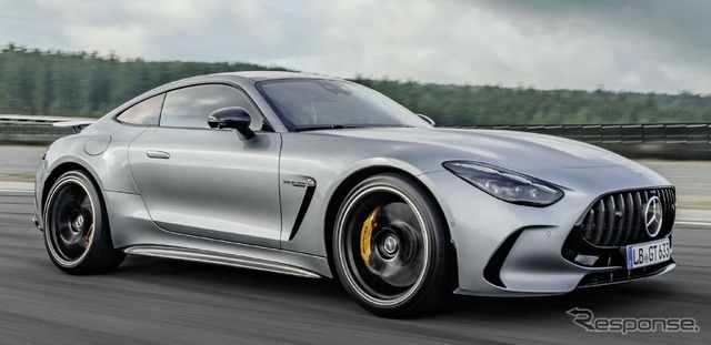 メルセデスAMG GT 新型、585馬力ツインターボ搭載…受注開始