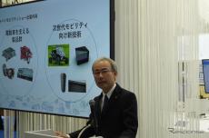 豊田自動織機 伊藤社長「急拡大するバッテリーEVへの製品開発力を高める」…ジャパンモビリティショー2023