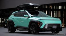 ヒョンデの小型SUV『コナ』で都市を冒険する…SEMA 2023でカスタマイズ提案へ