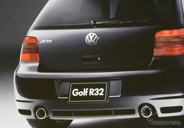 VW随一のホットな「Rシリーズ」、その原点『R32』のカタログは意外にもクールだった