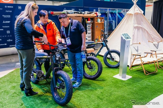 ビンファスト、米国市場で電動バイク『DRGNFLY』を発売…CES 2024