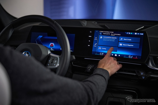 BMWの車載ディスプレイからアクセス、「コネクテッド・ドライブ・ストア」を充実…CES 2024