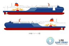 商船三井さんふらわあ新造フェリーの船体デザインが決定、首都圏-北海道航路に就航へ