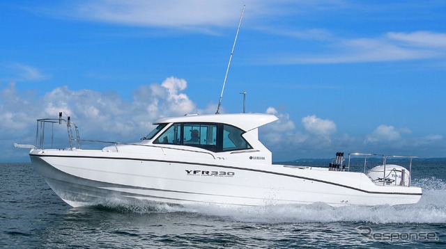 釣りをより快適に、ヤマハ発動機が新型フィッシングボート「YFR330 