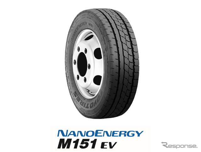 トーヨータイヤが“低電費”と耐摩耗性能を両立した小型EVトラック用リブタイヤ「ナノエナジー M151 EV」を発売