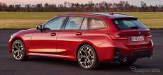 BMW『3シリーズ・ツーリング」、PHEVはEVモードの航続が98kmに拡大…欧州で改良