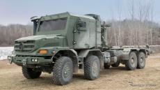 メルセデスベンツが新型8輪軍用トラック発表へ…『ゼトロス8x8』は最大トルク2300Nm
