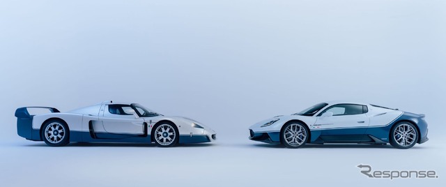 マセラティ史上最速の市販車に敬意、『MC20』に白＋青の「イコーナ」…20台限定