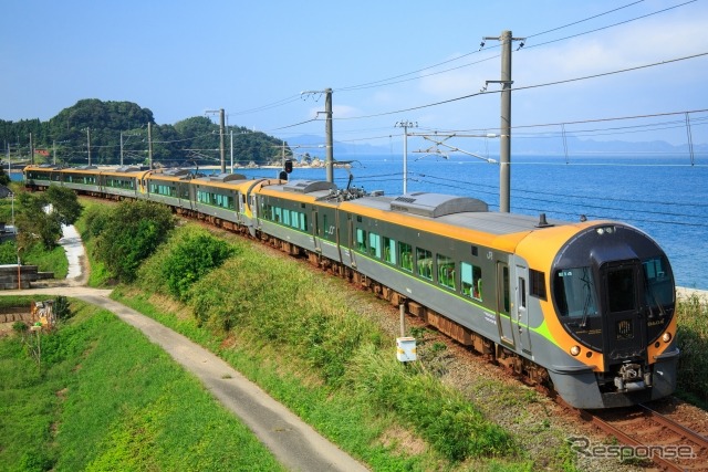 特急列車内からタクシー予約…JR四国と電脳交通が実証実験を開始