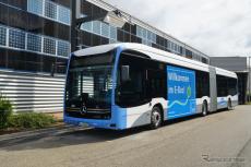 全長18m超、143名乗りの電動連接バス『eCitaro G』、メルセデスベンツがドイツで納入