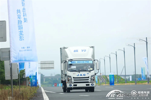 江淮のEVトラック、中国新エネルギー商用車性能評価大会で三冠達成…航続や省エネ性能に評価