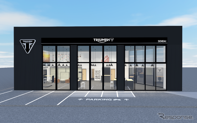 トライアンフが新店舗「トライアンフ仙台」を9月末に正式オープン