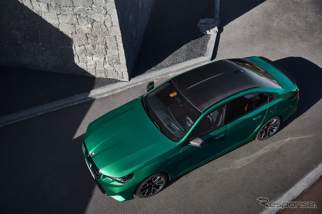 ［15秒でわかる］BMW『M5』新型…新たなパワフルデザイン