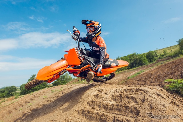 KTM『85 SX』に2025年型、モトクロスマシンに近い設計に…8月発売へ