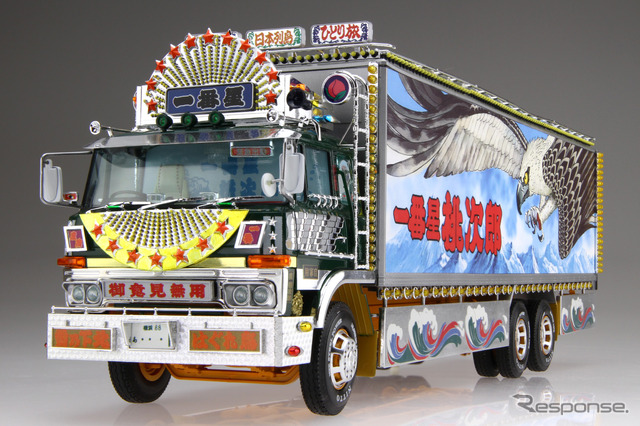 一番星 トラック野郎 1/32 トラック野郎「一番星」が1/32プラモデルで蘇る｜Infoseekニュース