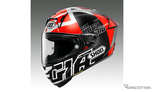 SHOEI、MotoGPライダー ファビオ・ディ・ジャンアントニオ選手の